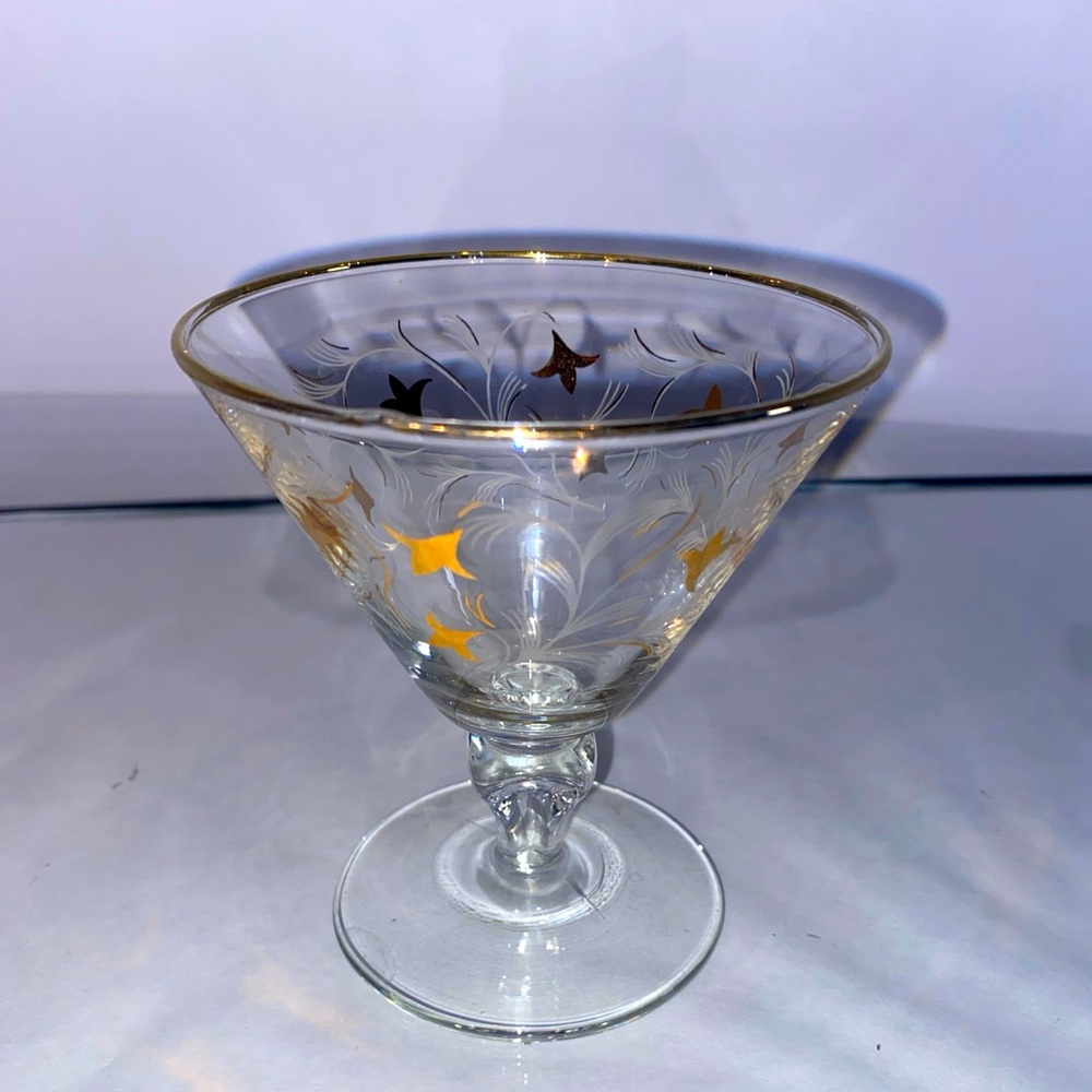 Vintage Libbey Royal Fern Cocktail  4oz Glass